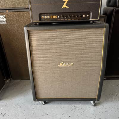 Marshall 1960TV 100-Watt 4x12" Angled Guitar Speaker Cabinet 1990 - Present - Black image 1