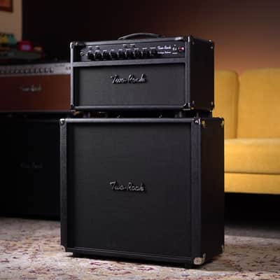 New Two Rock Vintage Deluxe 6L6 35-Watt Head & 3x10 Cab - Black Bronco image 1