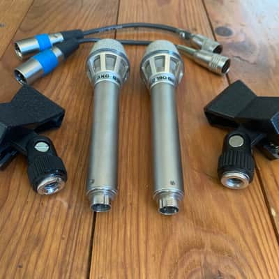 2x AKG D190 C Vintage Microphones (Stereo Pair) image 2