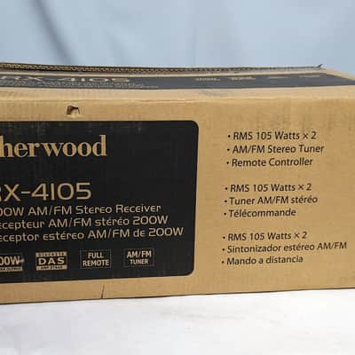 Sherwood RX-4105 2-Channel 100W AM/FM Digital Stereo Receiver image 7