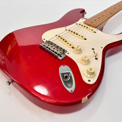 Fender Stratocaster ST-57 made in Japan 1993-1994 Candy Apple Red image 5