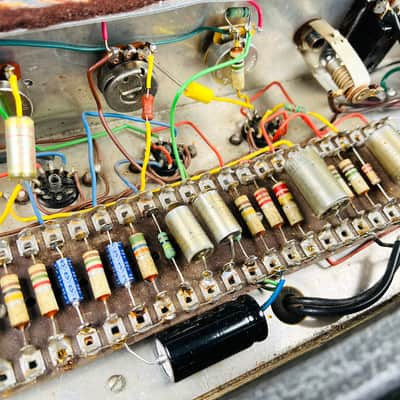 Vox AC100 MKI Amplifier Head 1965 - Black image 18