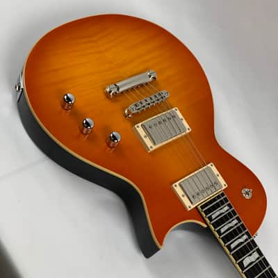 ESP E-II Eclipse Full Thickness Vintage Honey Burst Electric Guitar + Hard Case Made in Japan image 9