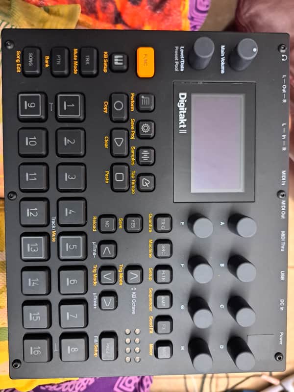 Elektron Digitakt II 2024 - Present - Black image 1