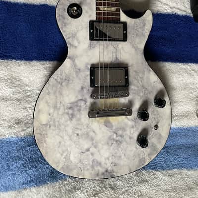 Gibson Limited Edition Les Paul Classic "Rock" II 2015 - Black / White Marble image 1