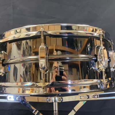 Tama - MT1455DBN Metalworks 5.5x14" Steel 8-Lug Snare Drum 2010's image 6