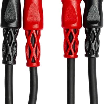 Dual 1/4 Inch to Dual Stereo Interconnect Cable, 3.3 Feet image 2