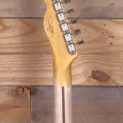 Fender 1951 Nocaster Heavy Relic Electric Guitar Faded Aged Nocaster Blonde w/ Case image 7