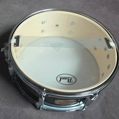 Pearl Export Holzsnare 14x5 Anfang der 2000er Dunkel grün image 4
