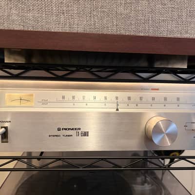 Vintage Pioneer TX-5500II AM/FM Stereo Tuner Silver Face image 10