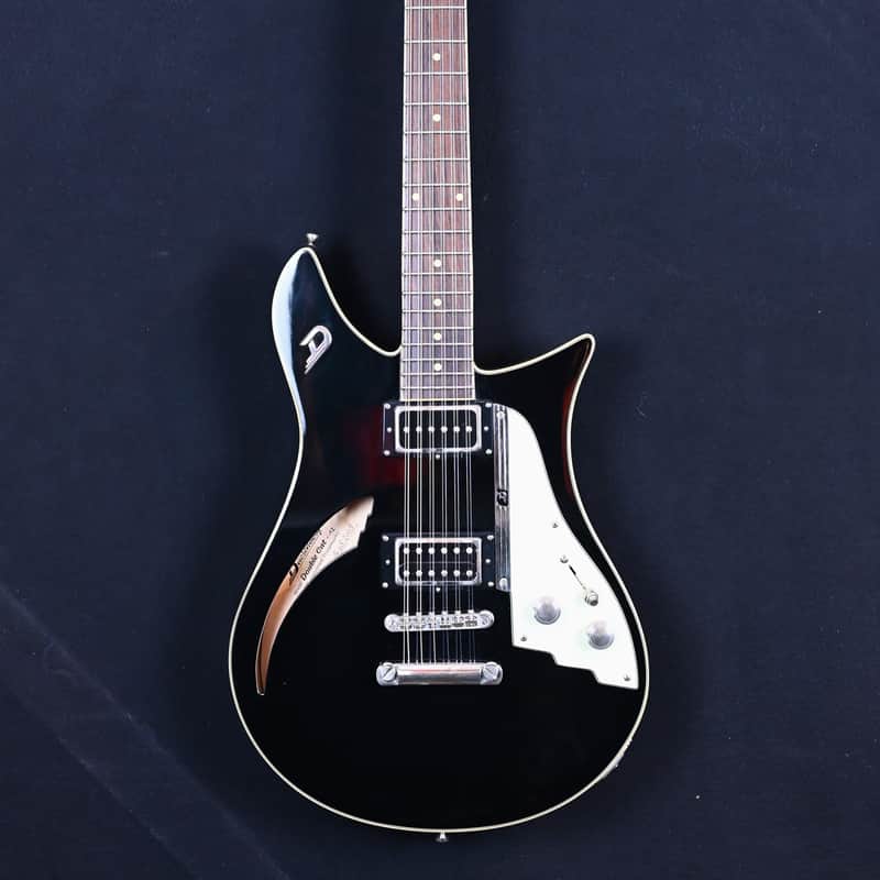 2009 Duesenberg Double Cat Semi-Hollow Black