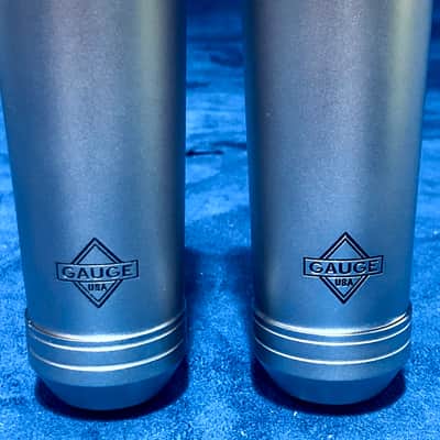 Gauge ECM-87 Classic Large Diaphragm Condenser Microphone • PAIR • Mint • Tested image 2