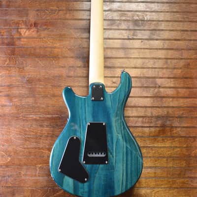 PRS SE Swamp Ash Special Electric Guitar - Iris Blue w/gig bag image 3