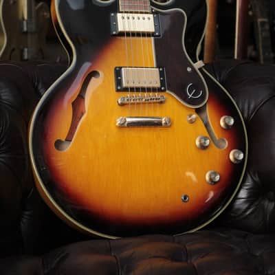 Epiphone Sheraton Pro II 2019 - Vintage Sunburst image 1