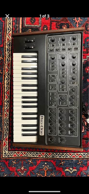 Sequential Pro-One 37-Key Monophonic Synthesizer 1981 - 1984 - Black image 1