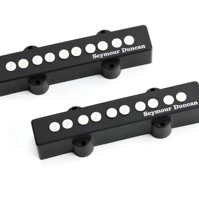 Seymour Duncan SJ5-3 5 String Quarter Pound Jazz Bass Single Coil Pickup Set image 9