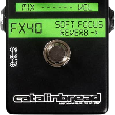 Catalinbread Soft Focus Reverb Black / Green image 1