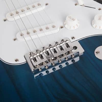 Cxxss School Music GST Electric Guitar Set w/ Gig Bag Strap Cord for Beginner image 5