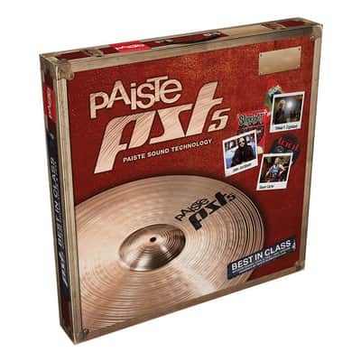 Paiste PST 5 Series Essential Set (14/18) Cymbal Pack - 14-Inch Hi-Hats & 18-Inch Ride/Crash image 3
