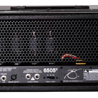 Peavey 6505 II 2-Channel 120-Watt Guitar Amp Head 2023 - Present - Black image 2