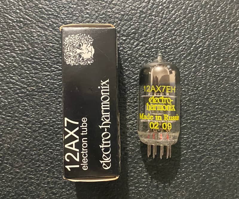 Electro-Harmonix 12AX7EH Preamp Vacuum Tube - Single 2010s - Clear image 1
