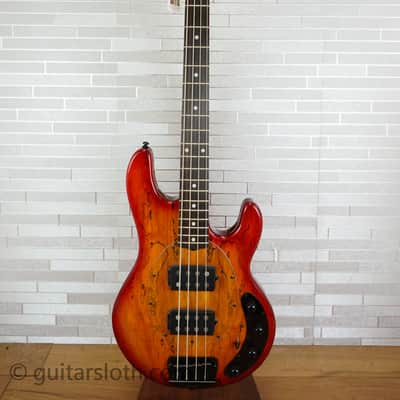 Sterling StingRay Ray34HHSM - Blood Orange Burst image 13