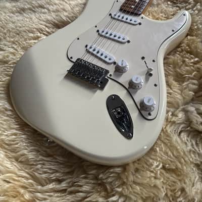 2003 Fender Standard Stratocaster MIM - Arctic White Made in Mexico Strat Excellent Condition image 1