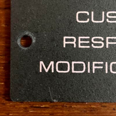 Peavey VTM DIP Switch Cover with Screws + FREE SHIPPING! image 3