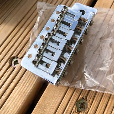 1996 Squier full block tremolo unit made in Korea 1996 image 1