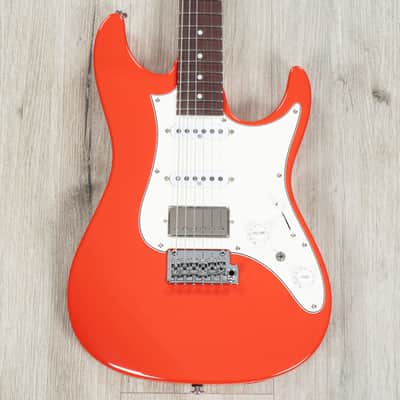 Ibanez AZ2204NW AZ Prestige Guitar, Rosewood Fretboard, Vermillion Red image 2