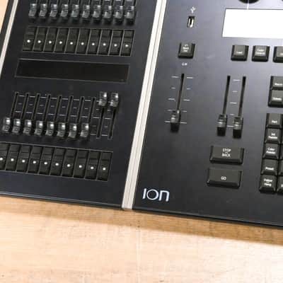 ETC ION 1000 Lighting Console with ETC 2x10 Universal Fader Wing CG010N6 image 5