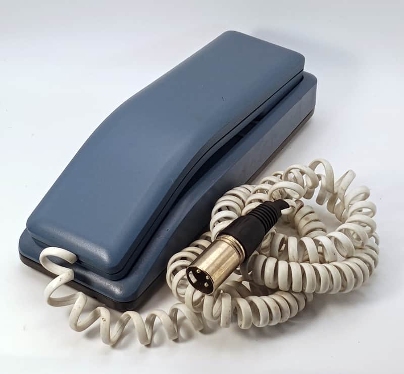 Immagine Custom Lo-Fi Telephone Microphone - Northern Telecom Symphony 3000 1980’s - Blue/White - 1