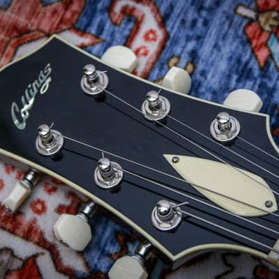 COLLINGS USA SoCo Deluxe Semi-Hollow "Tobacco Burst + Rosewood" (2023) image 13
