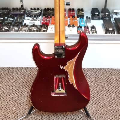 used 2012 Fender Custom Shop Greg Fessler Masterbuilt 1956 Stratocaster Relic HSS Floyd Rose, Excellent Condition with OHSC! image 12