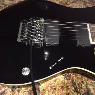 Ibanez RGIR27E Iron label RG 7 String w/ EMG 707, Stutter Switch in Black with White Binding image 7