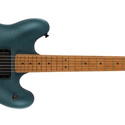 Fender Contemporary Active  Starcaster - Roasted Maple Fingerboard, Gunmetal Metallic image 4