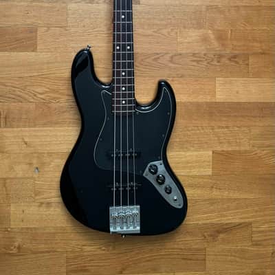 Fender Jazz Bass Custom 2004-2005 Onyx Black Vintage Made In Japan w/ Duncans and Hipshot image 4