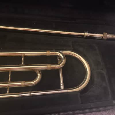 King 607F Legend Series Step-Up Tenor Trombone with F-Rotor 2010s - Clear-Lacquered Brass image 6