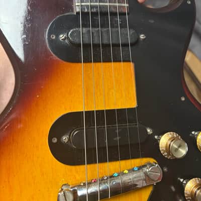 1960 Gibson Melody Maker Singlecut Tobacco Sunburst w/case image 4