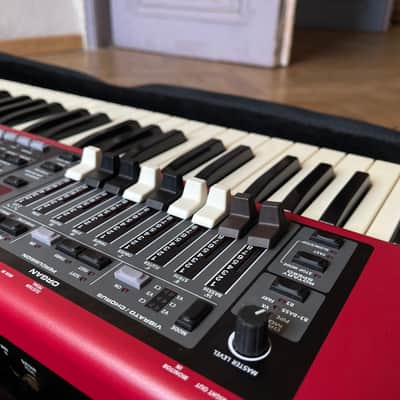 Nord Electro 5D SW73 Semi-Weighted 73-Key Digital Piano 2015 - 2018 - Red image 2
