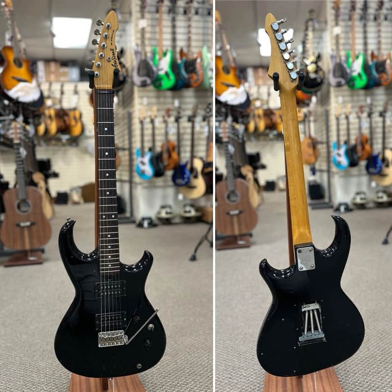 '80s Aria Pro II RS Straycat Matsumoku - Black image 1