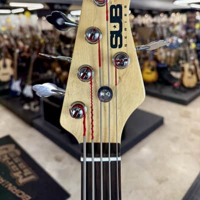 Immagine Sterling BY MUSICMAN SINGRAY SUB SERIES 5 RED - 2