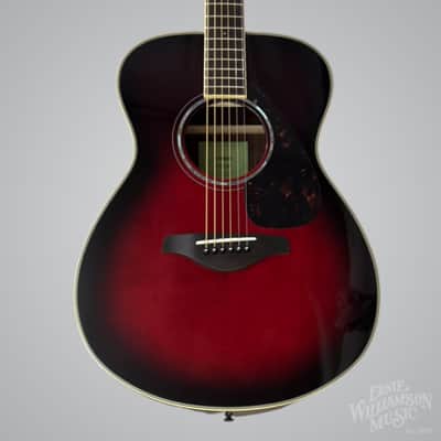 Yamaha FS830DSR Folk Guitar Dusk Sun Red image 1