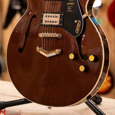 GRETSCH G2622 Streamliner Center Block Double-Cut with V-Stoptail Laurel Fingerboard, Broad’Tron BT-3S Pickups Copper Metallic image 5