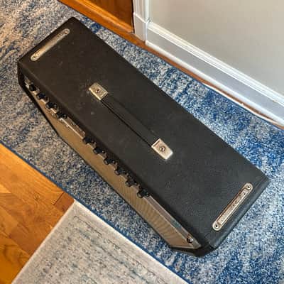 Fender Deluxe Reverb "Drip Edge" 2-Channel 22-Watt 1x12" Guitar Combo 1968 - 1969 - Silverface image 3