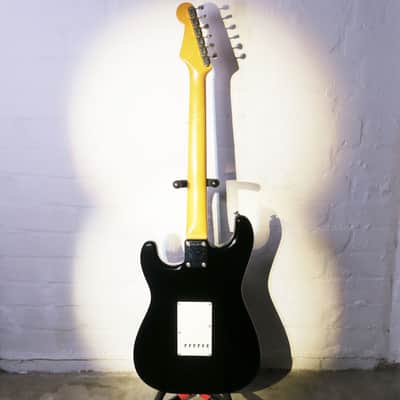 Fender Stratocaster Black 1991 Kurt Cobain Vandalism Strat Japan Seymour Duncan Electric Guitar image 25