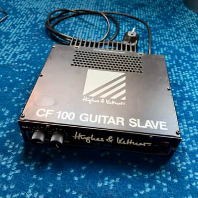 Hughes & Kettner Hughes & Kettner TubeMan Mk I + CF100 Guitar Slave – Complete Original Vintage Tube Rig 90is - blue image 5