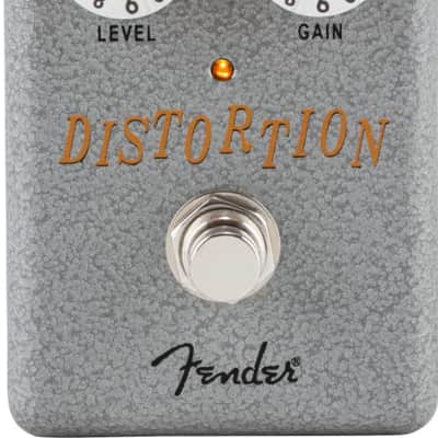 Genuine FENDER Hammertone Distortion Pedal, Solid Aluminum Stomp Box #0234570000 image 8