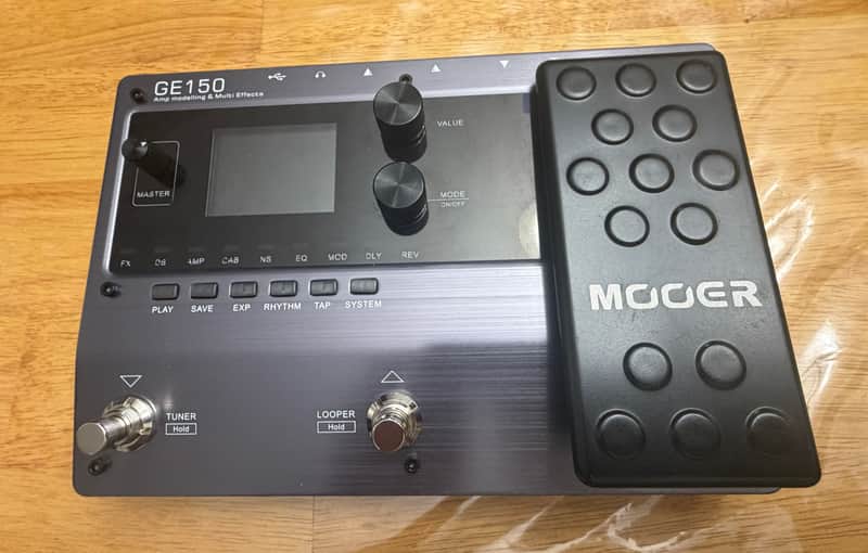 Mooer GE150 Amp Modeller & Multi Effects 2020 - Black image 1