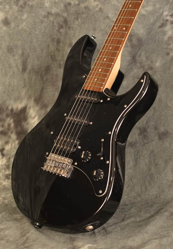 Yamaha EG-112c2 Metallic Black HSS Strat Style Electric Guitar w
